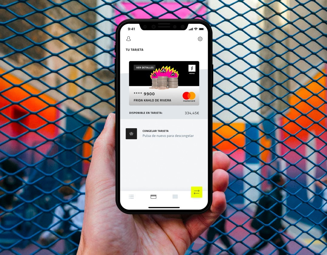 Archivo - App de la fintech española Rebellion.