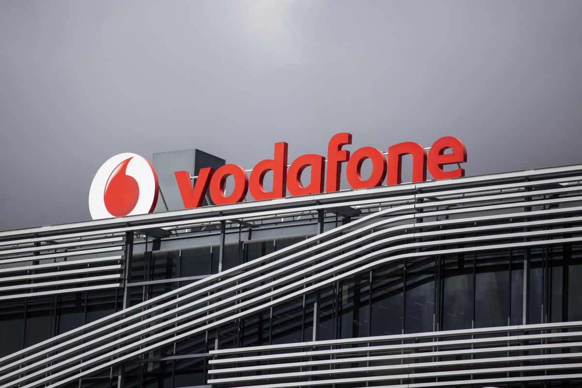 Archivo - Sede de Vodafone en Madrid.