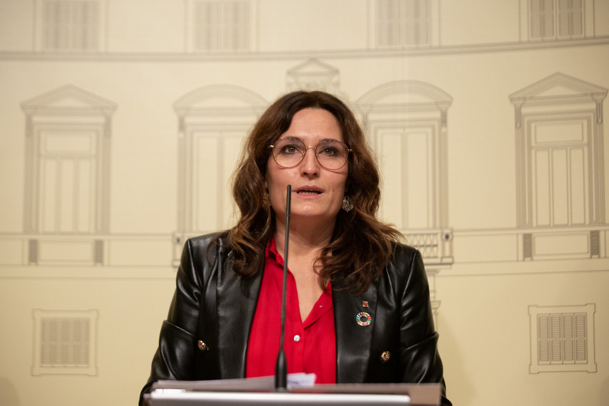 La consellera  de la Presidencia, Laura Vilagrà. Foto de archivo.