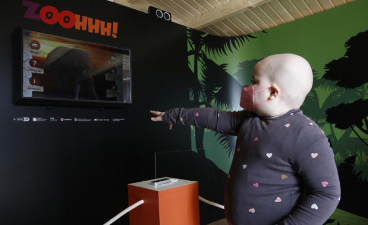 Sant Joan de Déu crea un proyecto que permite a los niños del hospital interactuar virtualmente con animales