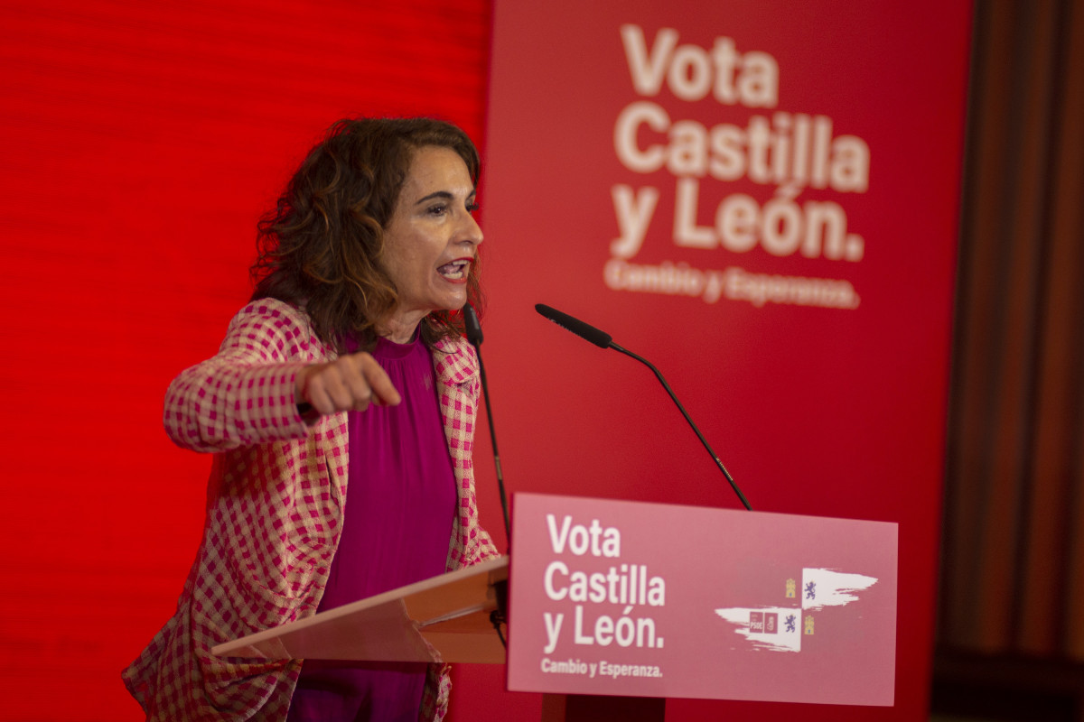 La ministra de Hacienda, María Jesús Montero.