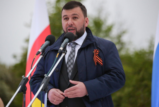 EuropaPress 4218713 lider autoproclamada republica popular donetsk rpd denis pushilin