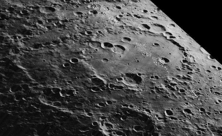 Un trozo de cohete impacta en la cara oculta de la Luna