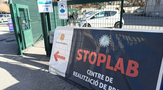 EuropaPress 4308697 acceso stoplab enfrente edificio adminsitrativo gobierno andorra vella