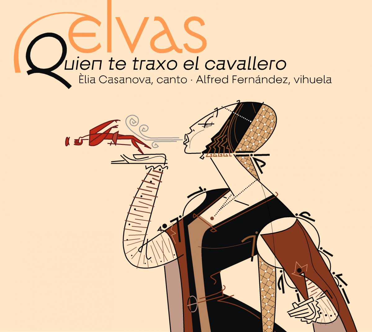 Portada CD Elvas Quien te traxo el cavallero