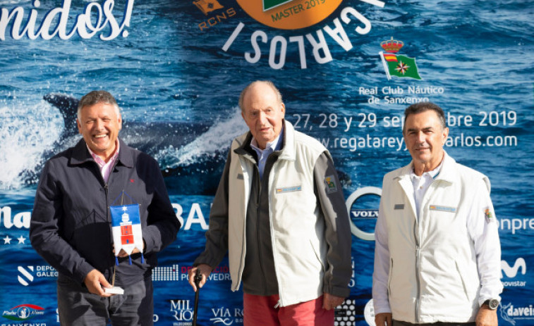 Juan Carlos I podría viajar a Sanxenxo dentro de 3 meses como primera escala de su vuelta a España