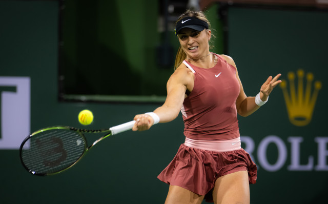 EuropaPress 4315535 paula badosa of spain in action during the third round of the 2022 bnp