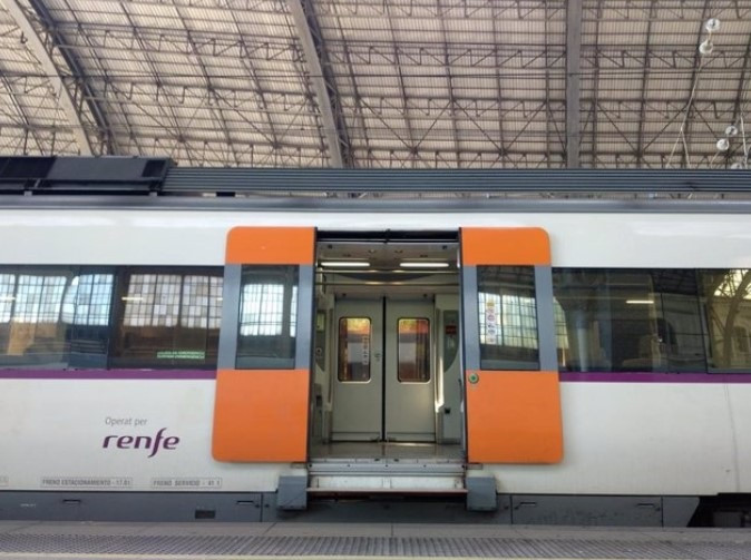 Este lunes a primera hora se reanuda el servicio de Rodalies entre Malgrat y Pineda