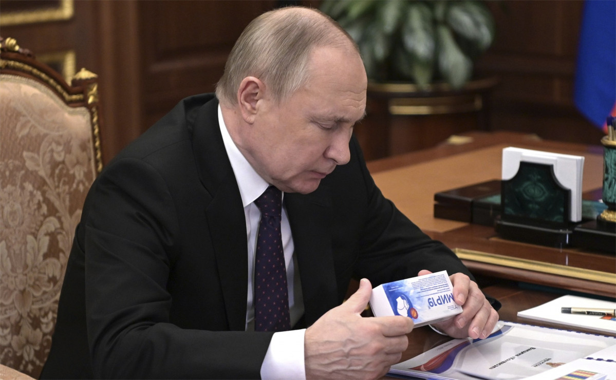 EuropaPress 4321393 march 15 2022 moscow moscow russia russian president vladimir putin