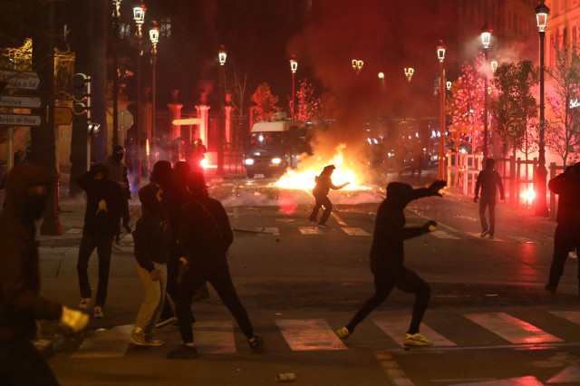 EuropaPress 4333451 disturbios protesta agresion yvan colonna marzo 2022 ajaccio corcega