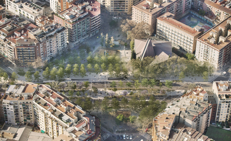 Las obras de la Meridiana entre Navas y Felip II empezarán en otoño