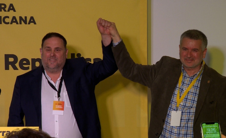 Junqueras afirma que la lengua catalana se defiende 