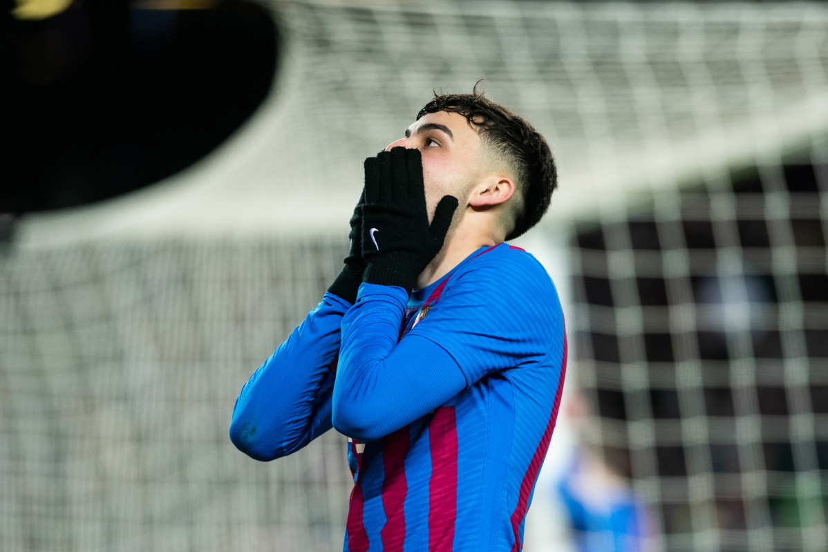 EuropaPress 4359802 pedro pedri gonzalez of fc barcelona laments during liga match football