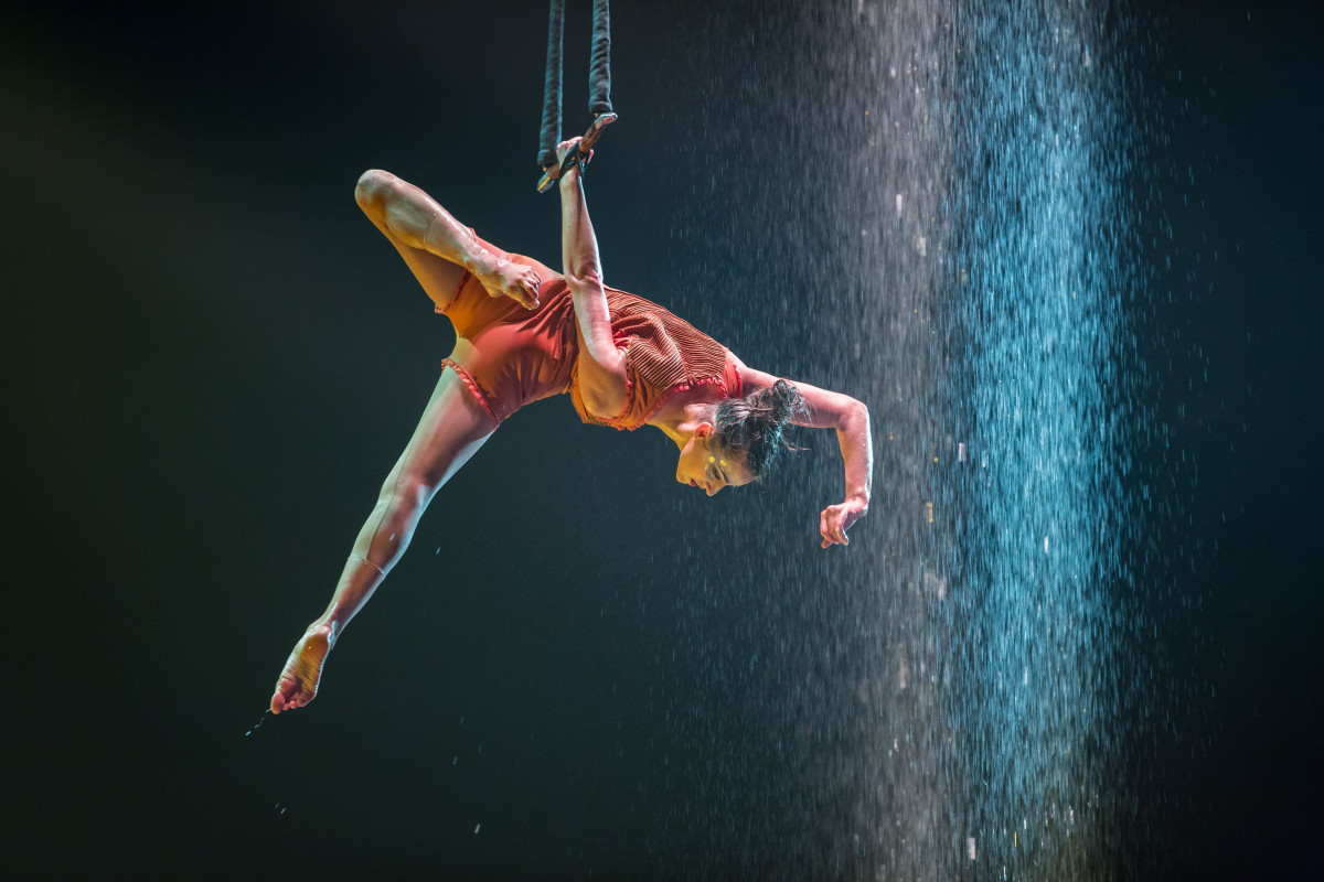 Cultura.Cirque du Soleil. Trapecio bajo el agua