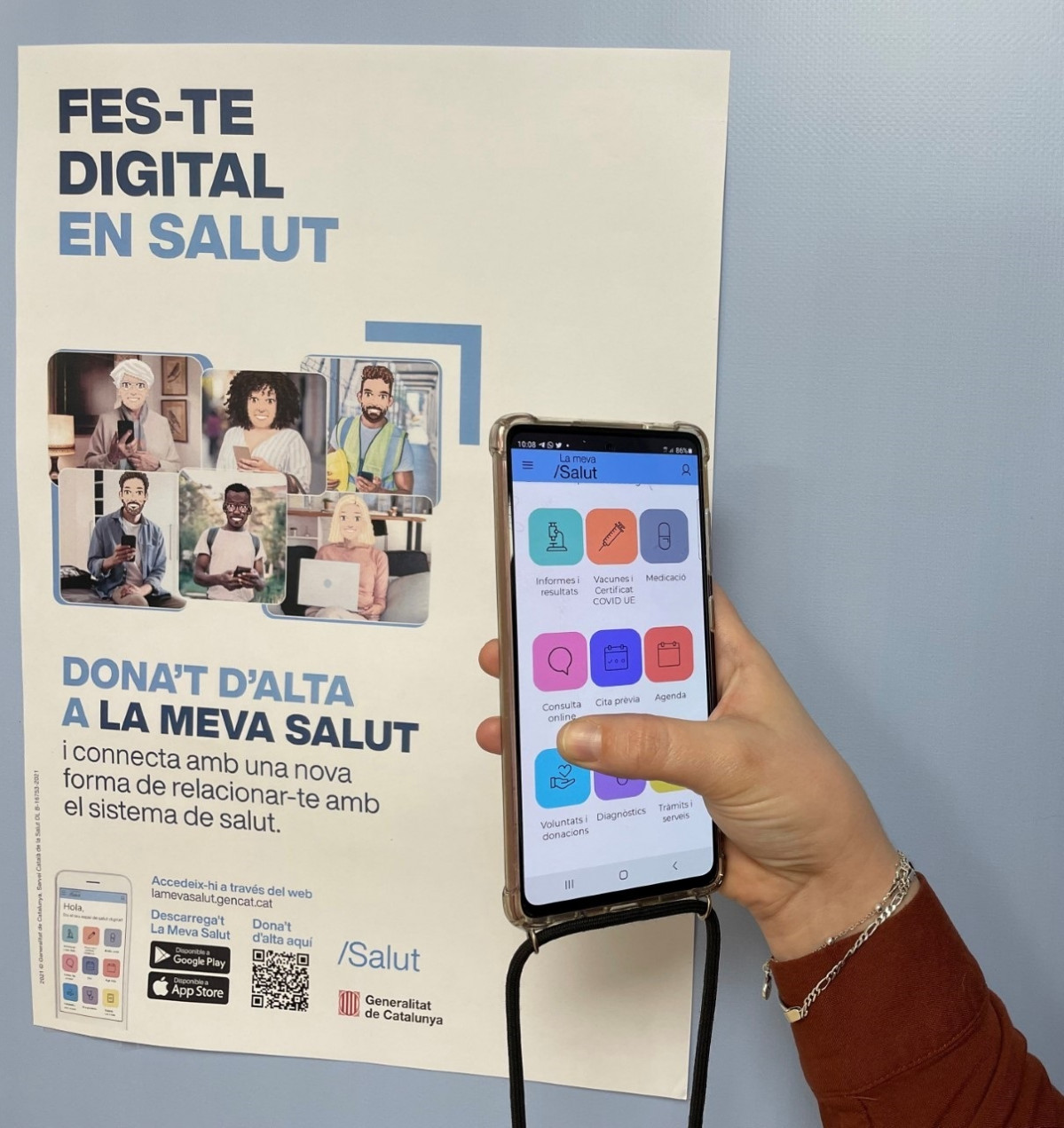 EuropaPress 4289144 movil plataforma meva salut