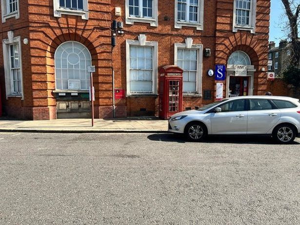 0 ew Cole says his cars shadow was in the disabled parking bay