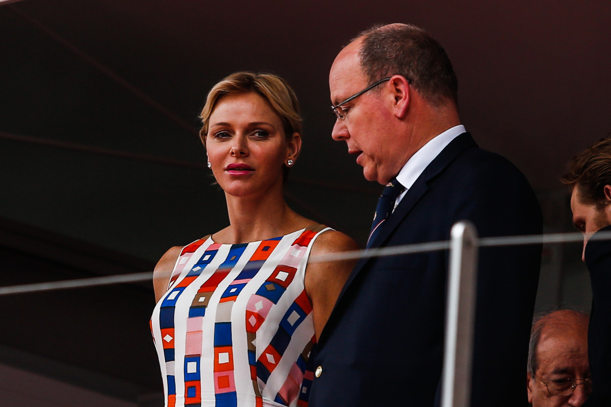 EuropaPress 1917688 the prince of monaco alberto ii and the princess charlene portrait during