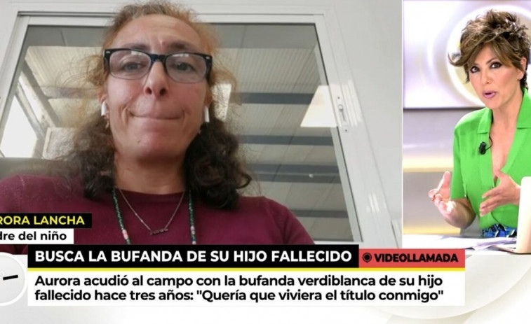Una mujer pierde la bufanda de su hijo fallecido en la final de la Copa del Rey y los fans del Betis la encuentran