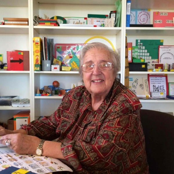La pedagoga, maestra y matemática Maria Antònia Canals
