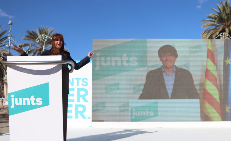 Turull y Borràs siguen negociando para presentarse para liderar Junts