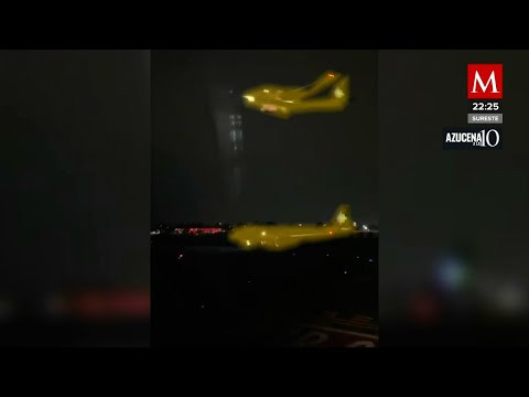 “Hay un avión en la pista”: revelan audios de torre de control previo a incidente en AICM