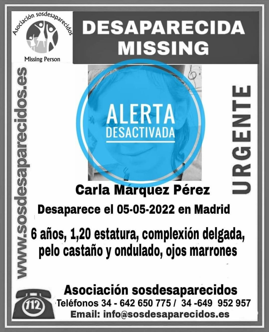 EuropaPress 4446777 localizan nina anos desaparecida madrid pueblo navarro abuelos