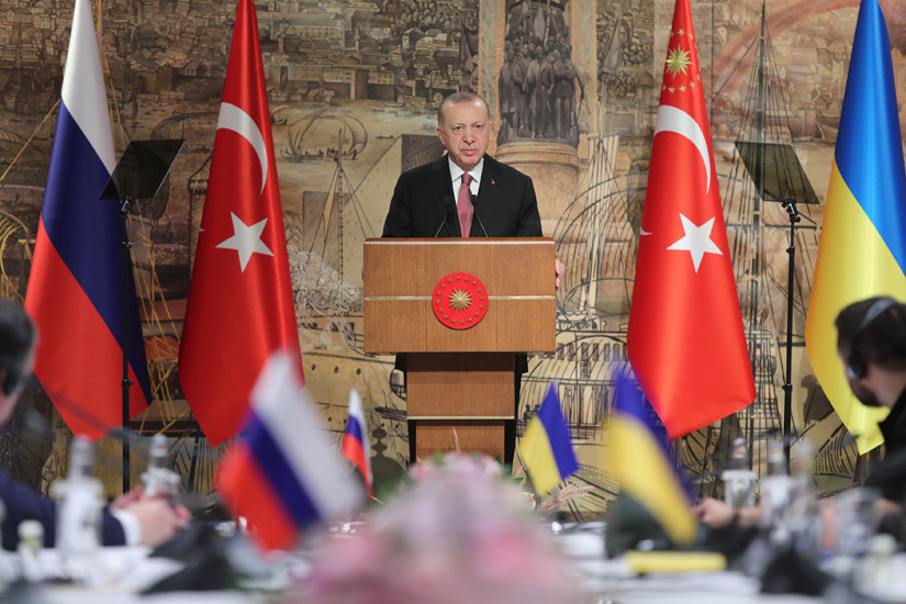 EuropaPress 4348727 handout 29 march 2022 turkey istanbul turkish president recep tayyip