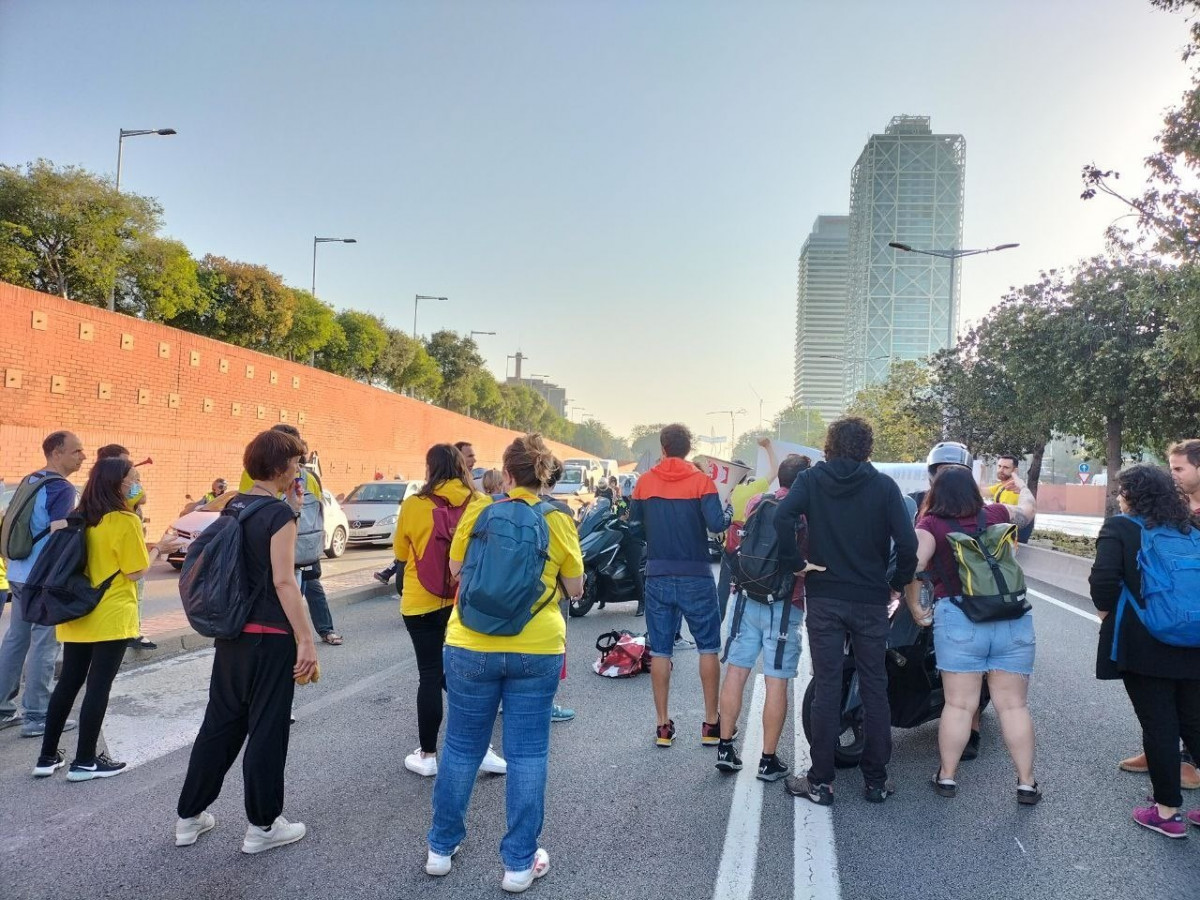 EuropaPress 4454139 docentes huelga cortan ronda litoral