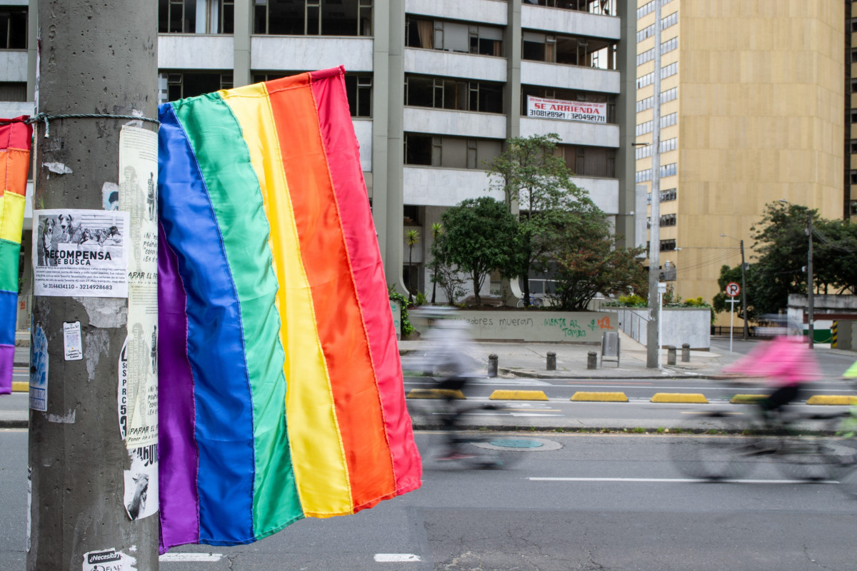 EuropaPress 3829474 imagen archivo bandera lgtbi