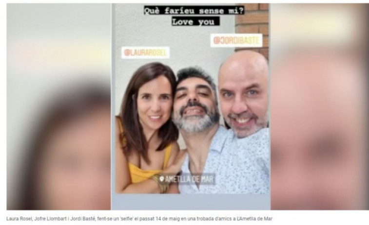 El Secretario de Difusión de la Generalitat de fiesta con medios y periodistas amigos
