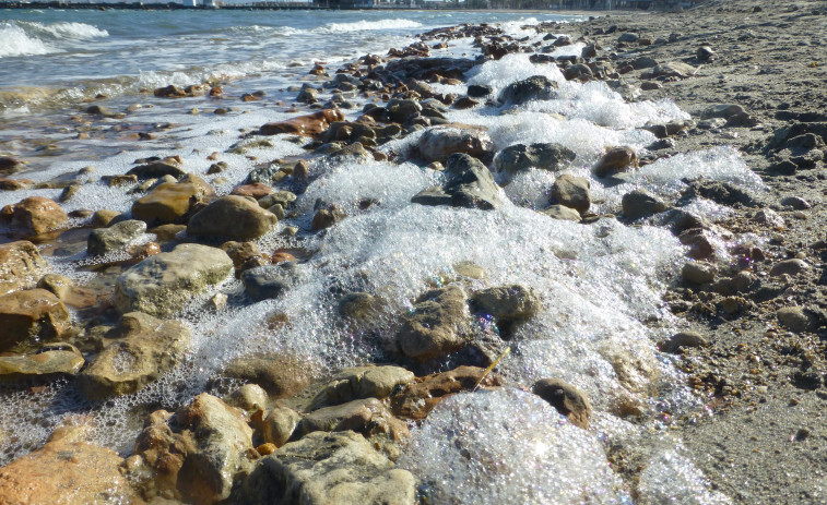 Decenas de personas recogen hasta 2 toneladas de basura en el entorno del Mar Menor