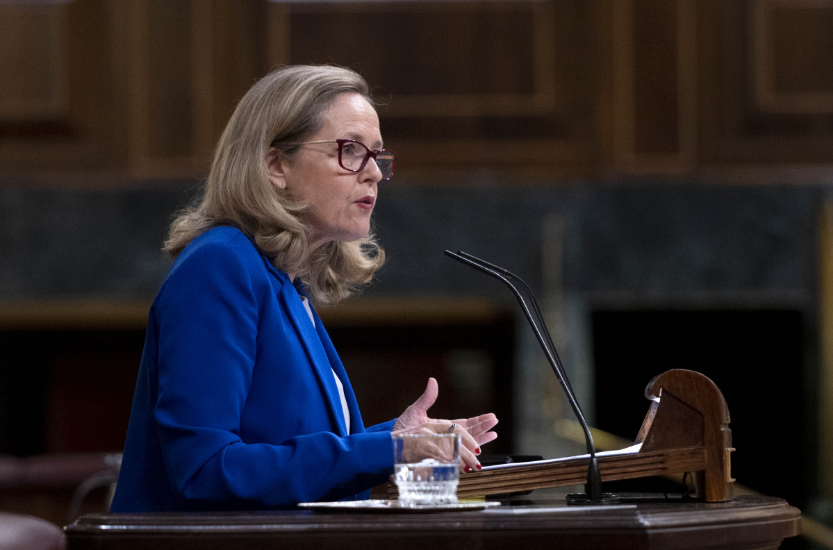 La vicepresidenta primera y ministra de Asuntos Económicos y Transformación Digital, Nadia Calviño