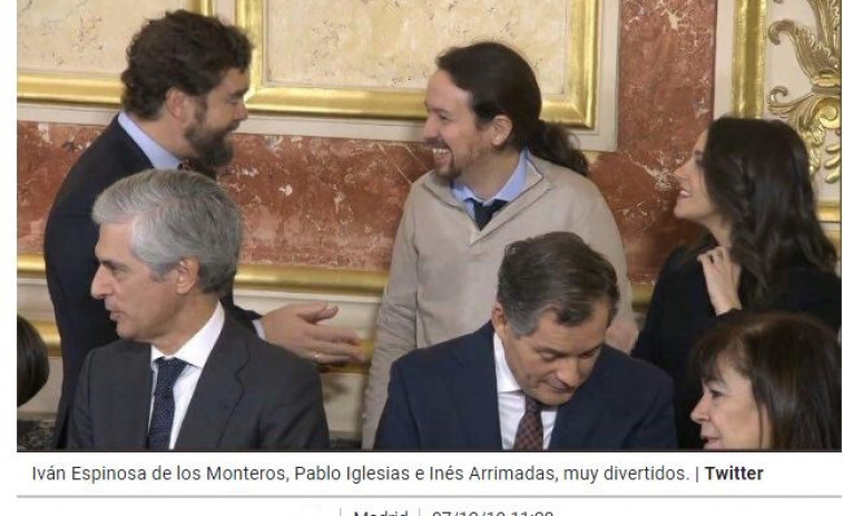 Twitter arde: Pablo Iglesias llama a Espinosa de los Monteros:  