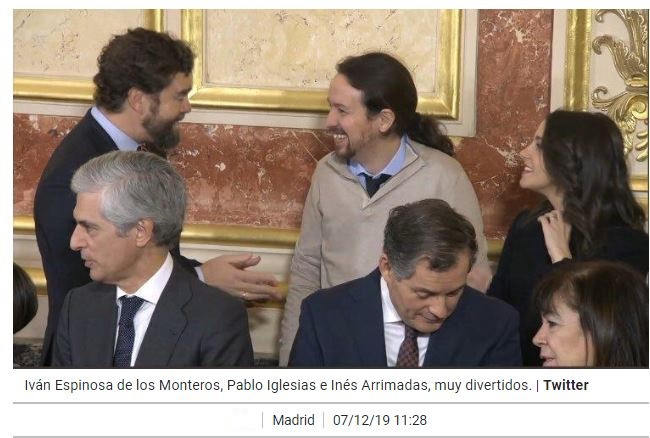 Twitter arde: Pablo Iglesias llama a Espinosa de los Monteros:  