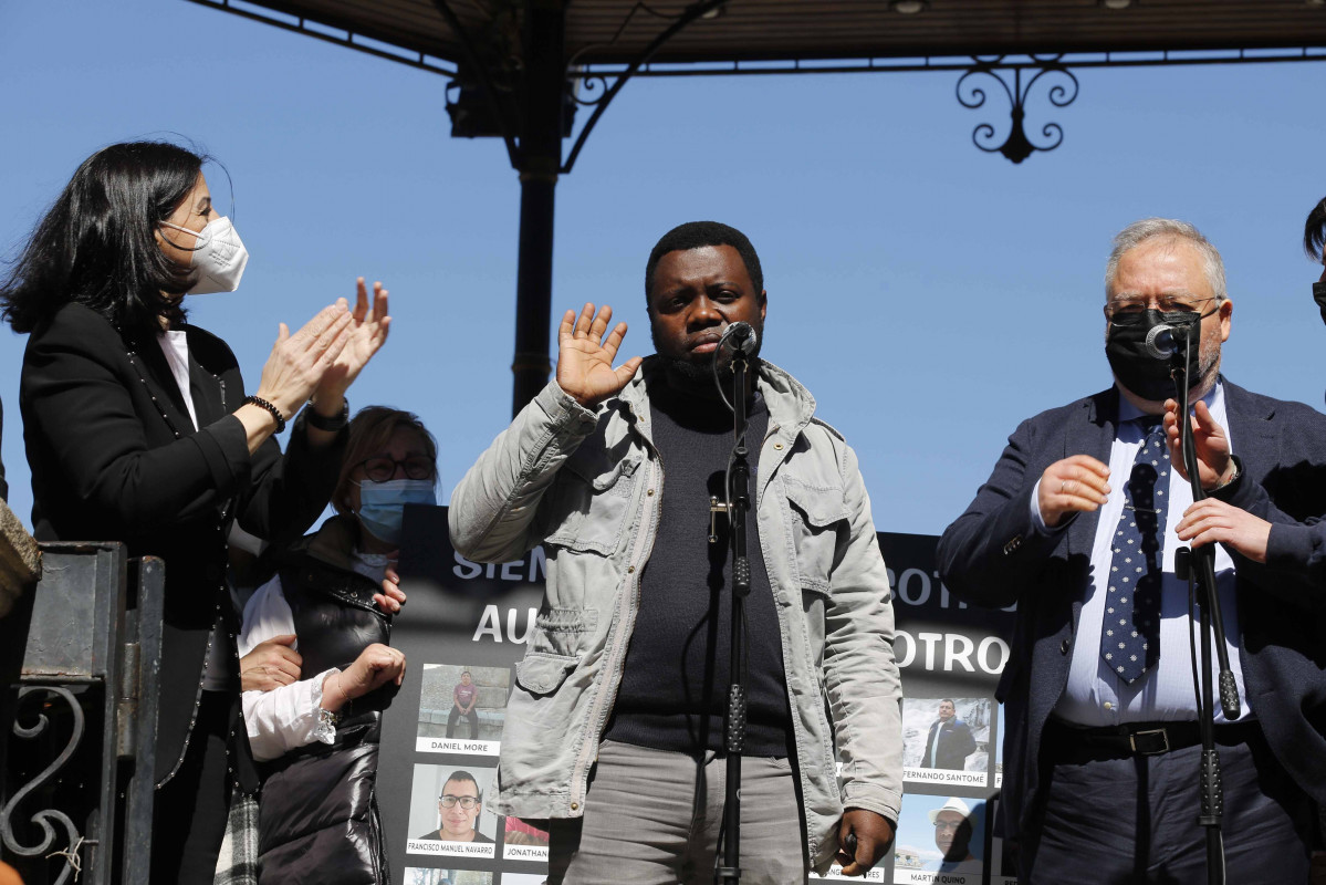 EuropaPress 4358848 superviviente naufragio terranova canada samuel kiwesi comparece