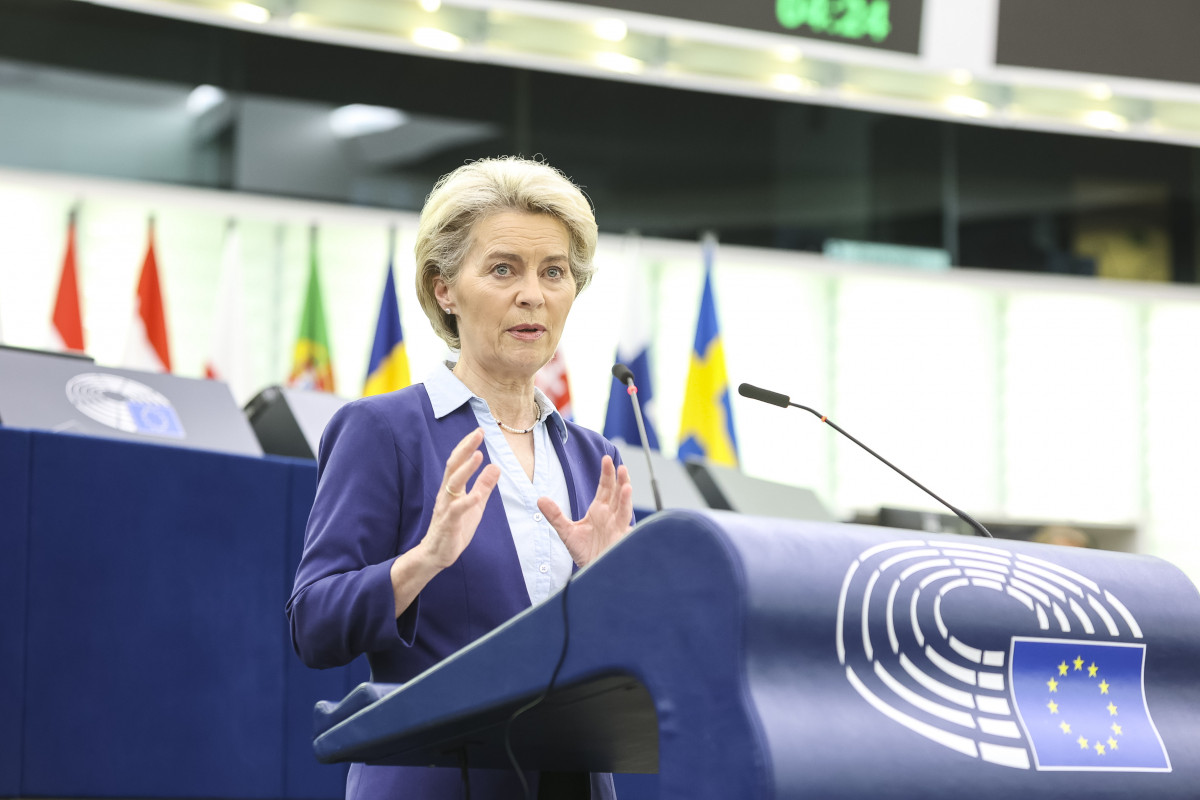 EuropaPress 4506220 handout 07 june 2022 france strasbourg european commission president ursula