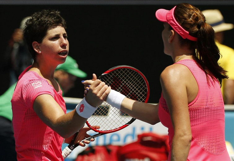 Carla Suárez no puede con Radwanska y dice adiós a Melbourne