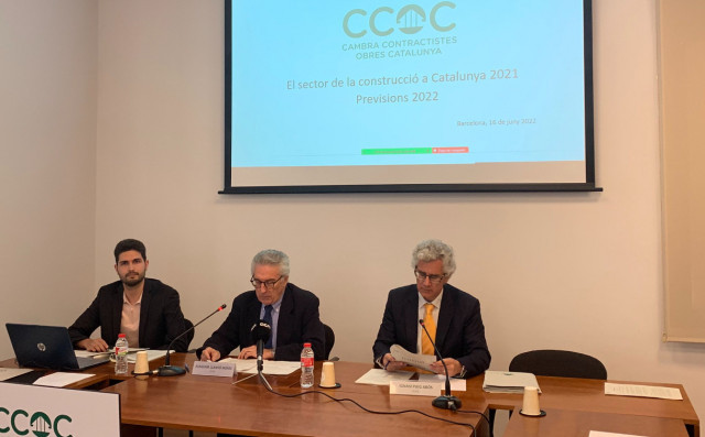 La Cambra de Contractistes d'Obres de Catalunya prevé un 2022 