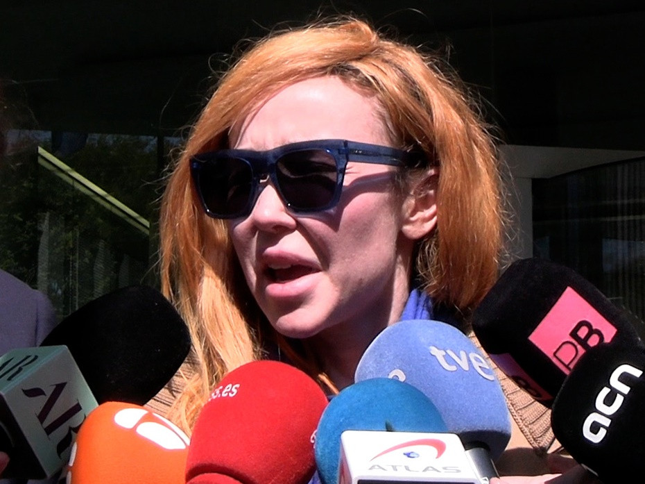Archivo - Ángela Dobrowolski, tras presentarse ante el juez