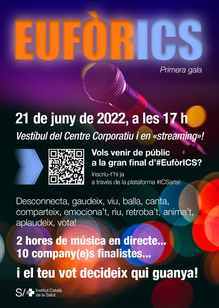 El ICS prepara la I Gala EuròrICS con actuaciones en directo