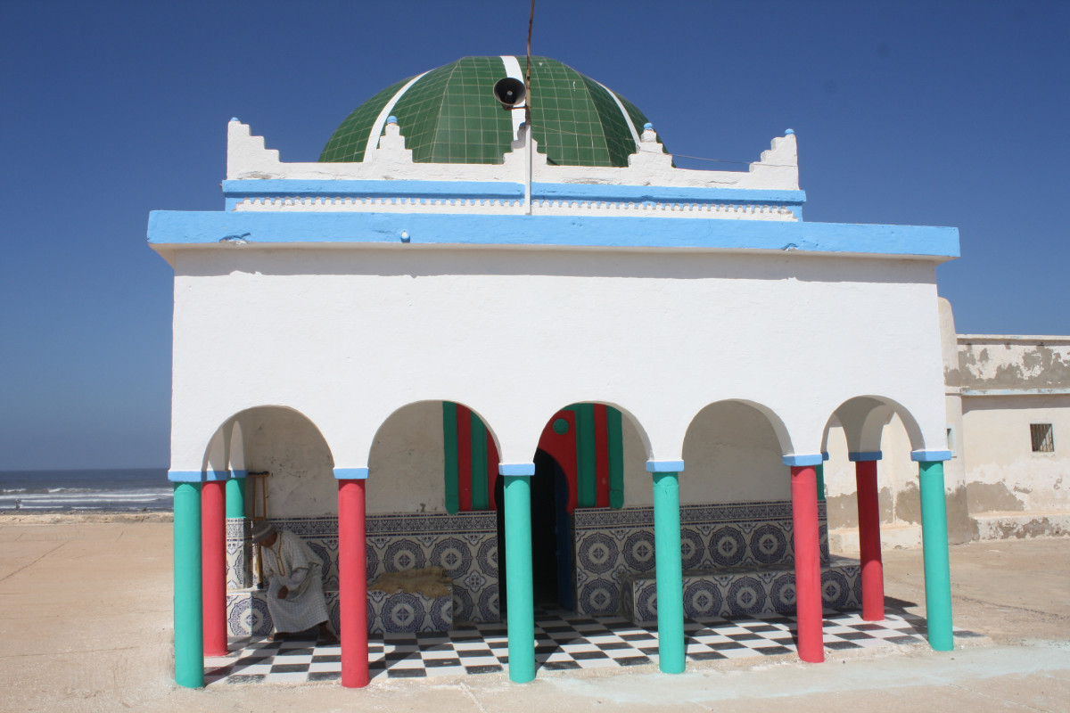 Viajes.Mausoleo de Sidi Ifni