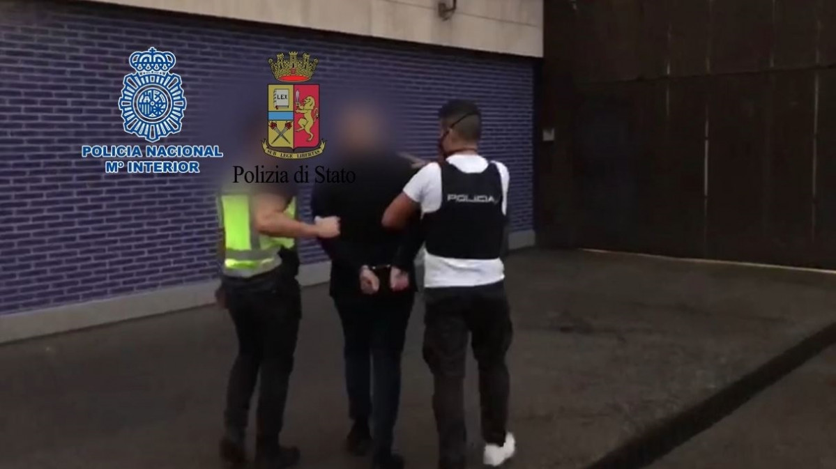 EuropaPress 3371541 policia nacional detiene fugitivo grupo criminal ndrangheta barcelona