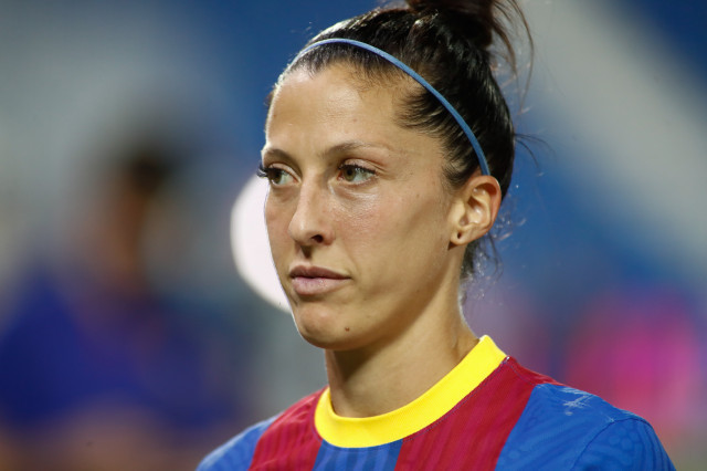 EuropaPress 3746754 jennifer hermoso of fc barcelona looks on after winning the spanish women