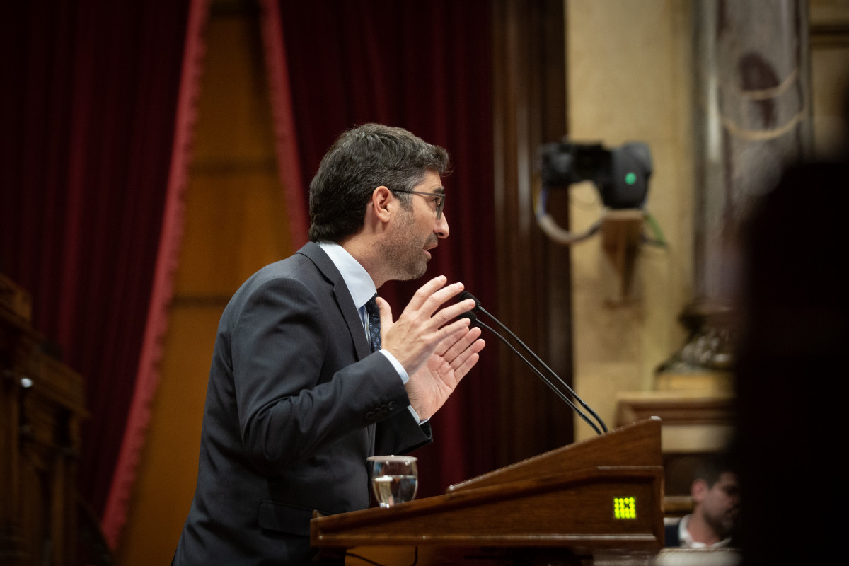 Archivo - El vicepresidente de la Generalitat, Jordi Puigneró