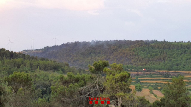 Controlado el incendio de Rocallaura y Vallbona de les Monges