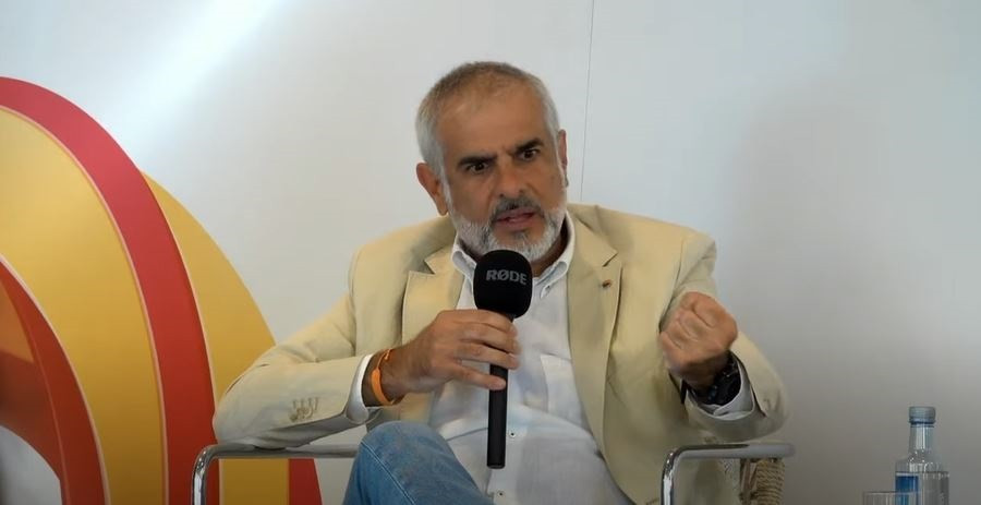 El líder de Cs en el Parlament, Carlos Carrizosa, en la Escuela de Verano de SCC