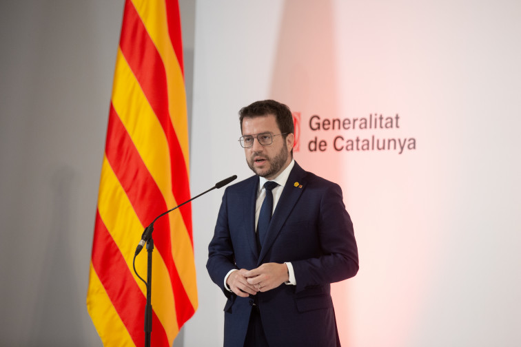 El President Pere Aragonès insinúa que Laura Borràs debería 