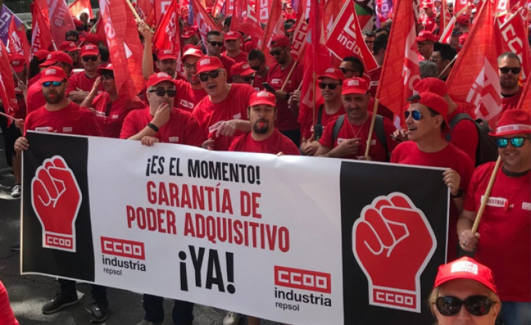 Los trabajadores de Repsol convocan tres días de huelga