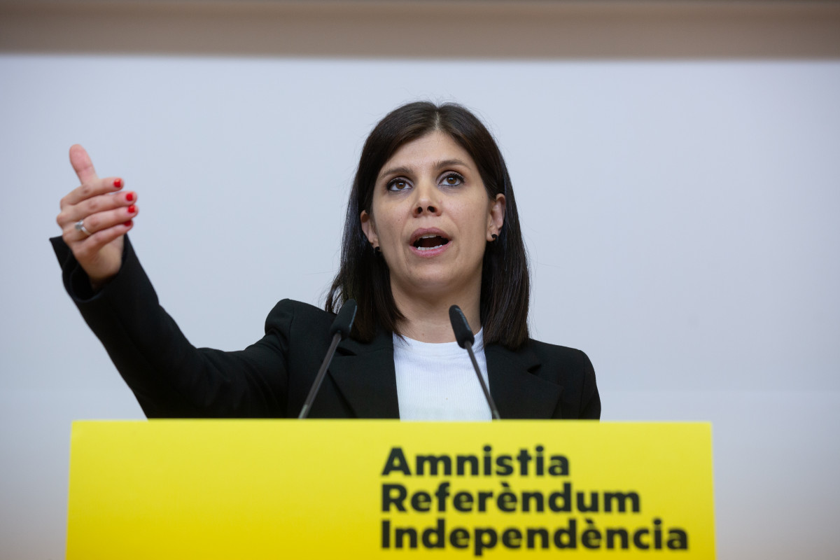 Archivo - La secretaria general adjunta y portavoz de ERC, Marta Vilalta. ARCHIVO.