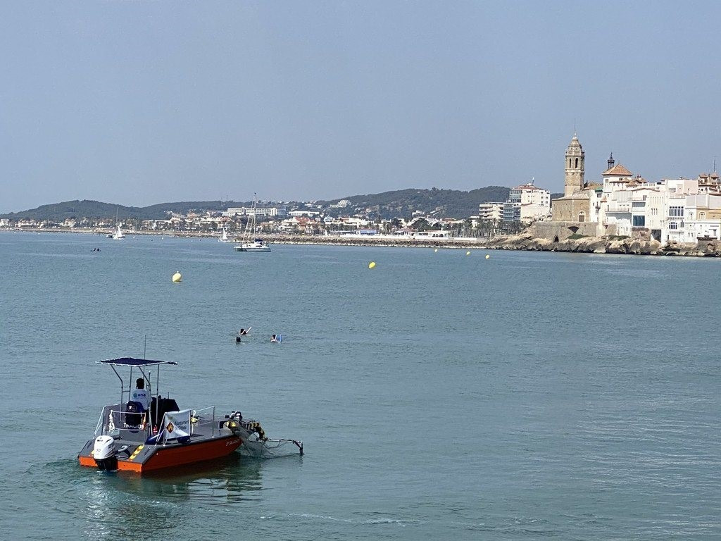 Vista marítima de Sitges